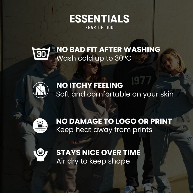 Fear of God Essentials Dark Oatmeal Shorts