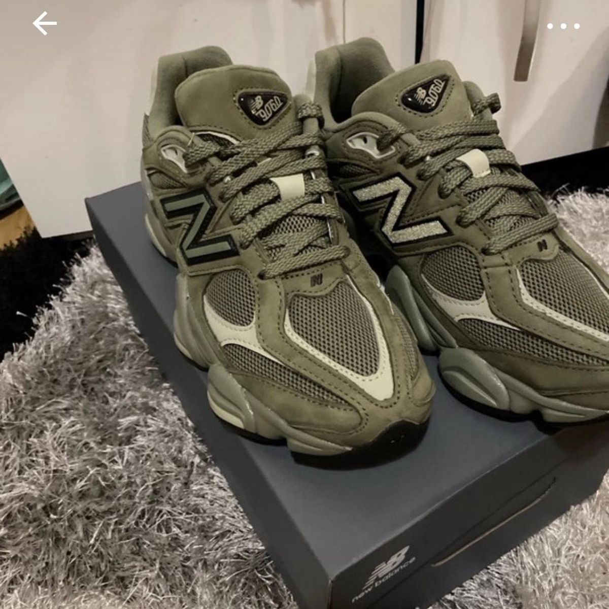 New Balance 9060 Dark Olivine - 4