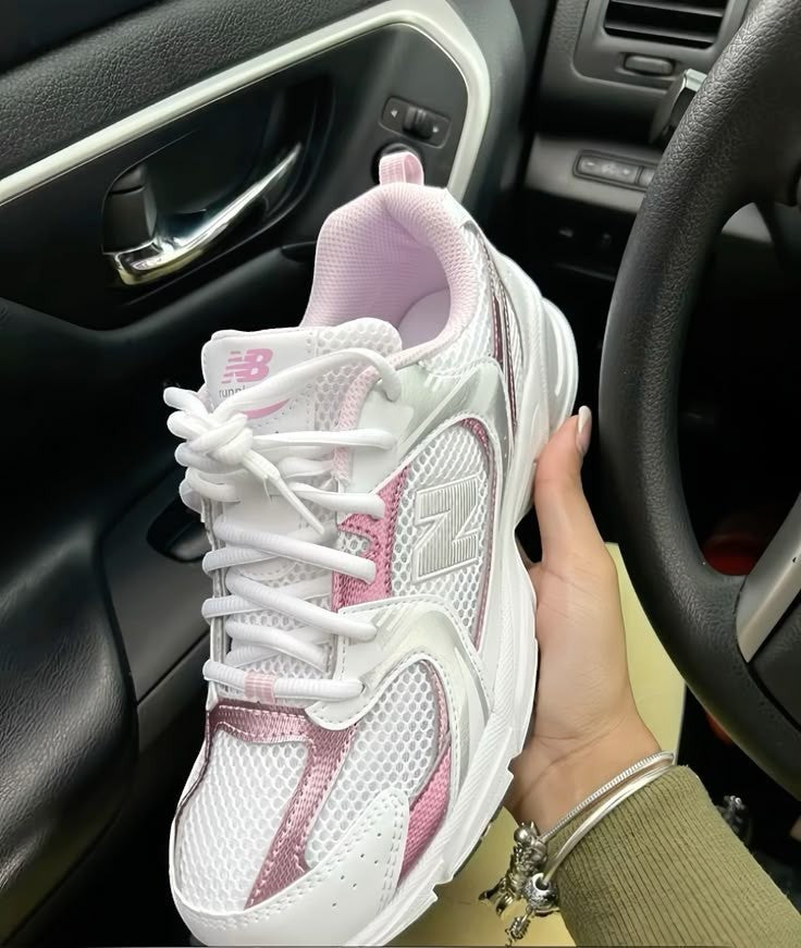 New Balance 530 White Pink - 2