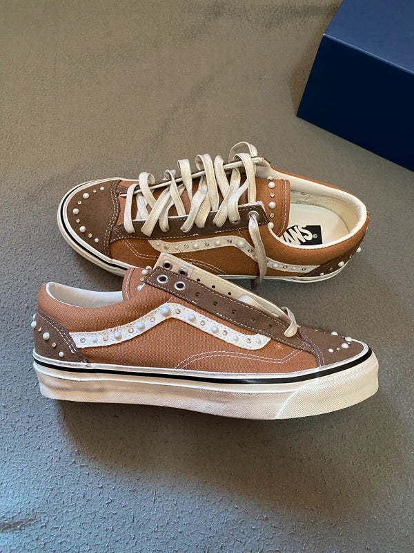Vans LX Old Skool 36 Pearlized Pack Vintage Cocoa Brown