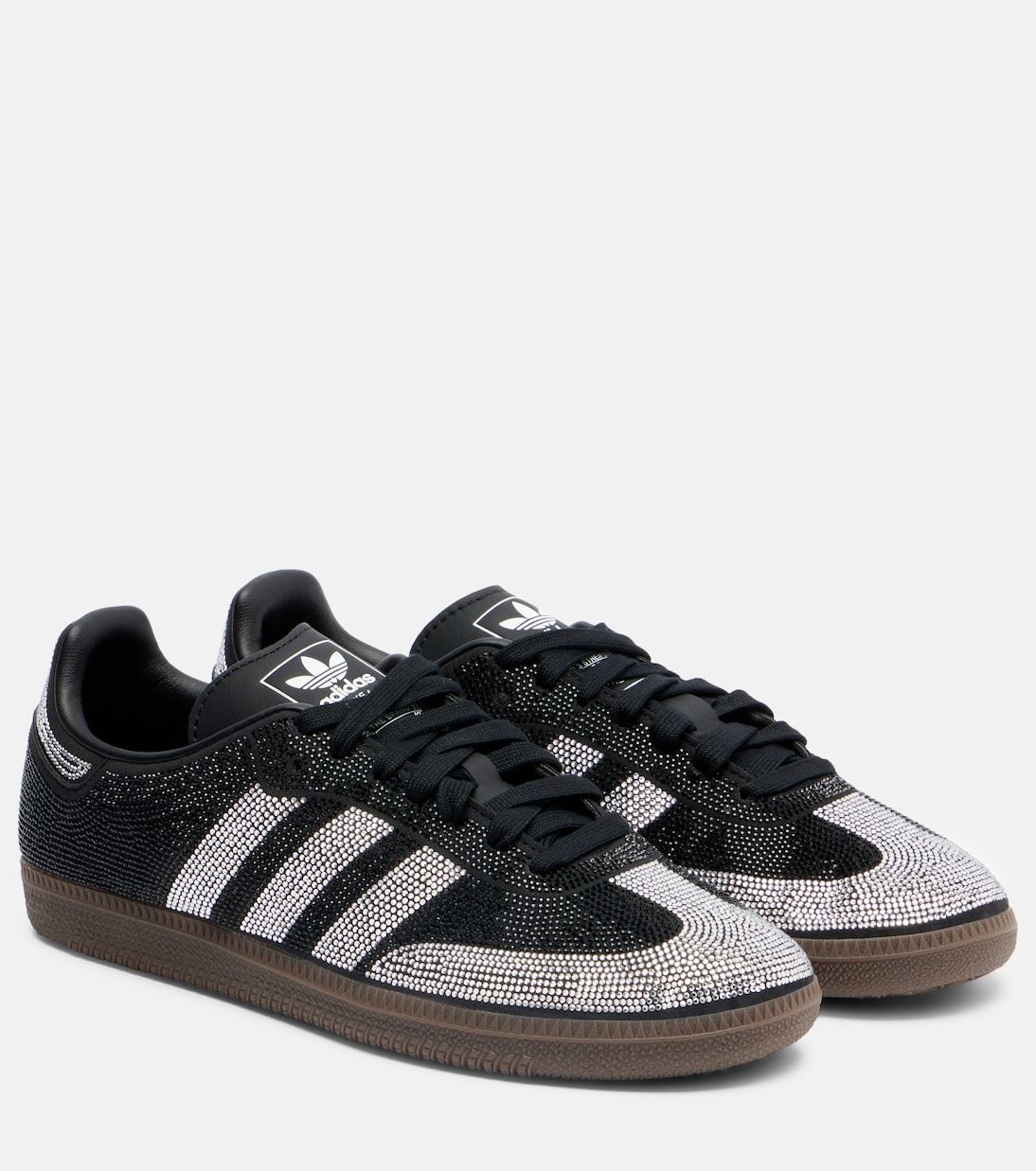 adidas Samba OG Rhinestone Black Silver - 2