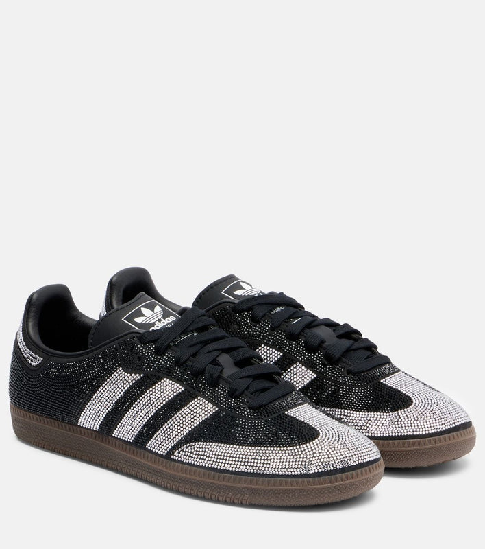 adidas Samba OG Rhinestone Black Silver