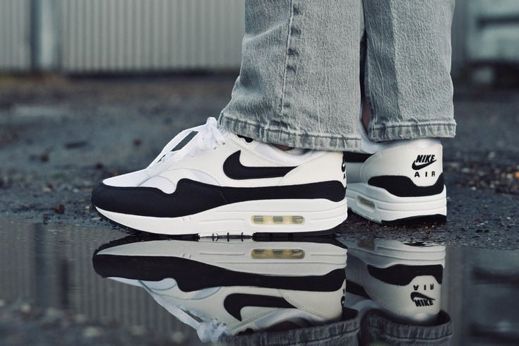 Nike Air Max 1 White Black - 6