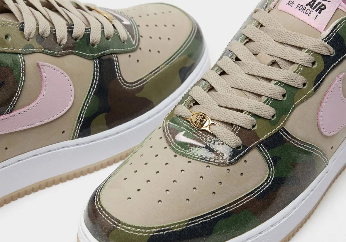 Nike Air Force 1 Low '07 LV8 Patent Camo Pink - 5