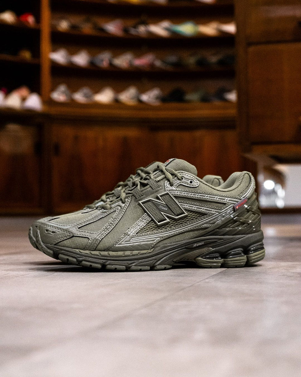 New Balance 1906R Primaloft Dark Olivine Silver Metallic