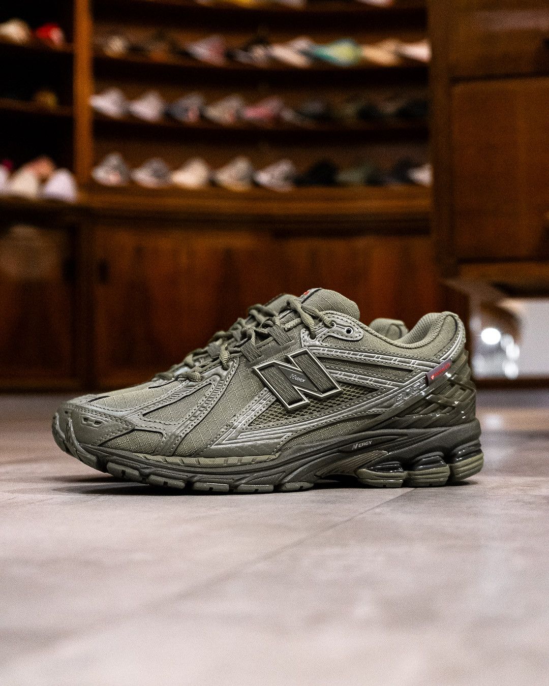 New Balance 1906R Primaloft Dark Olivine Silver Metallic - 4