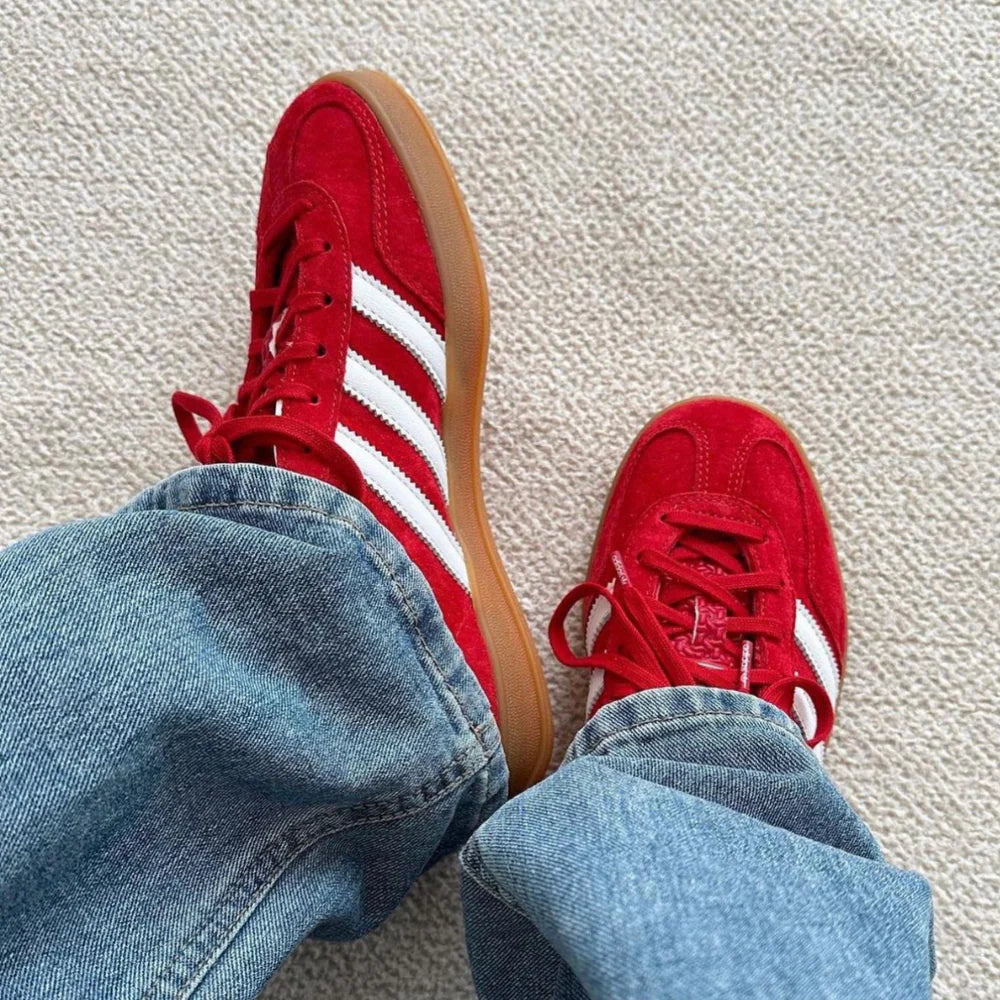adidas Gazelle Indoor Scarlet Cloud White