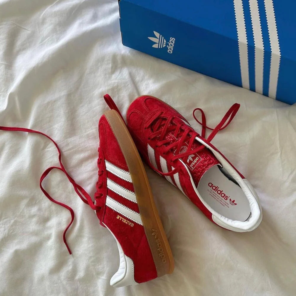 adidas Gazelle Indoor Scarlet Cloud White