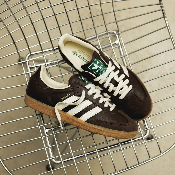 adidas Samba OG Dark Brown Off White Gum