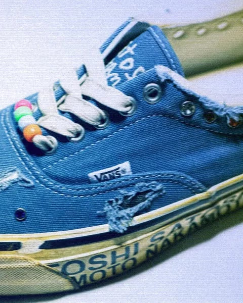 Vans OTW Era 95 Satoshi Nakamoto Round Lucky Charm Navy - 5