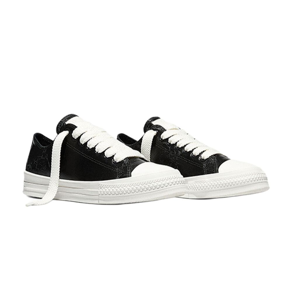 Converse Chuck Taylor All Star Throwback Low Waxed Denim Black - 4