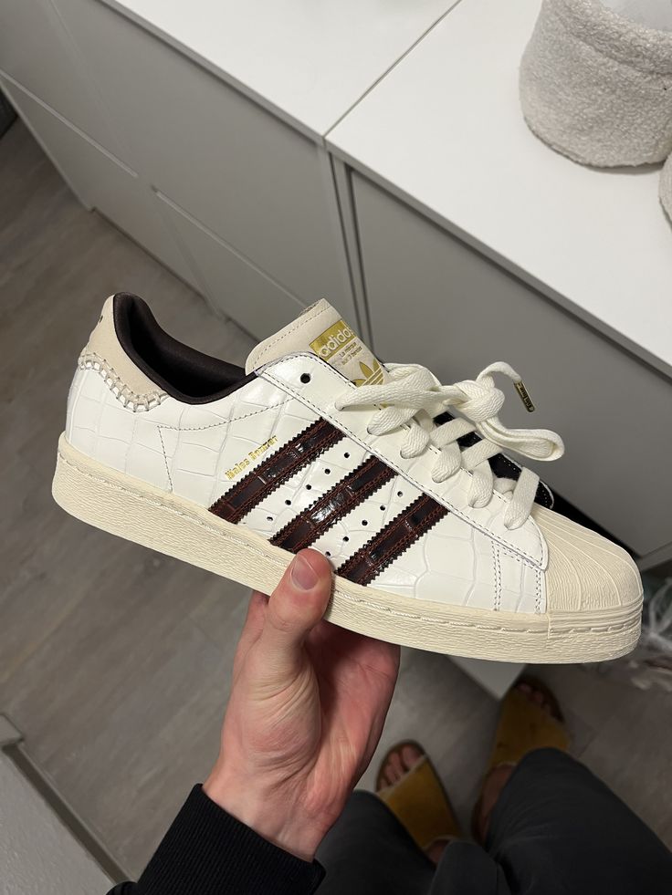 adidas Superstar Wales Bonner White Croc - 2
