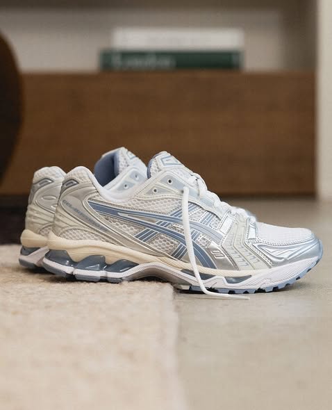 ASICS Gel-Kayano 14 White Light Navy - 2