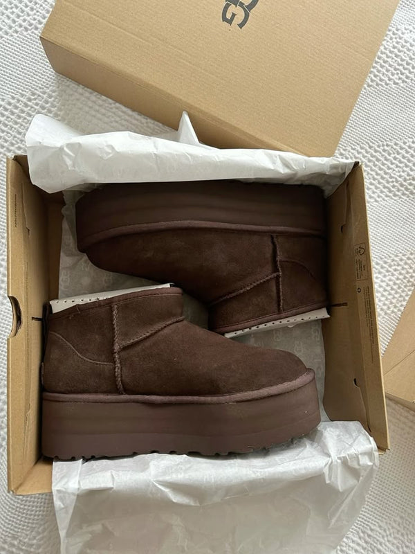 UGG Classic Ultra Mini Platform Boot Burnt Cedar