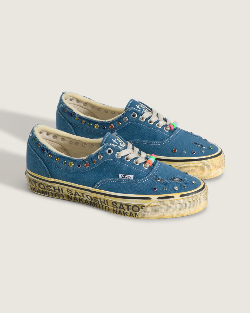 Vans OTW Era 95 Satoshi Nakamoto Round Lucky Charm Navy - 2