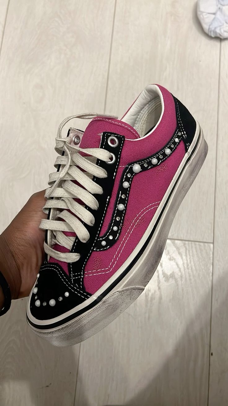 Vans OTW Old Skool 36 Pearlized Pack Pink Black