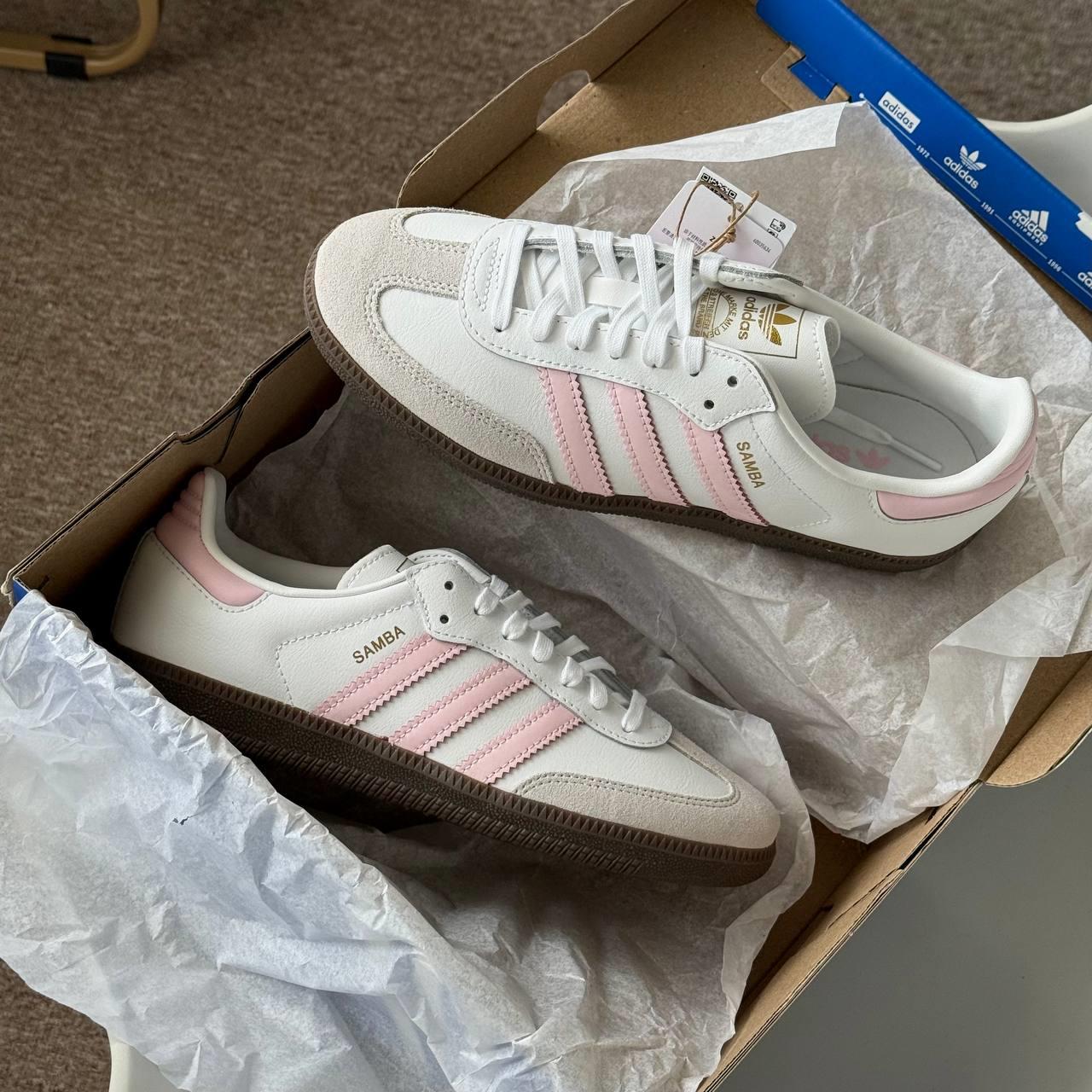 adidas Samba OG White Clear Pink Gum - 4