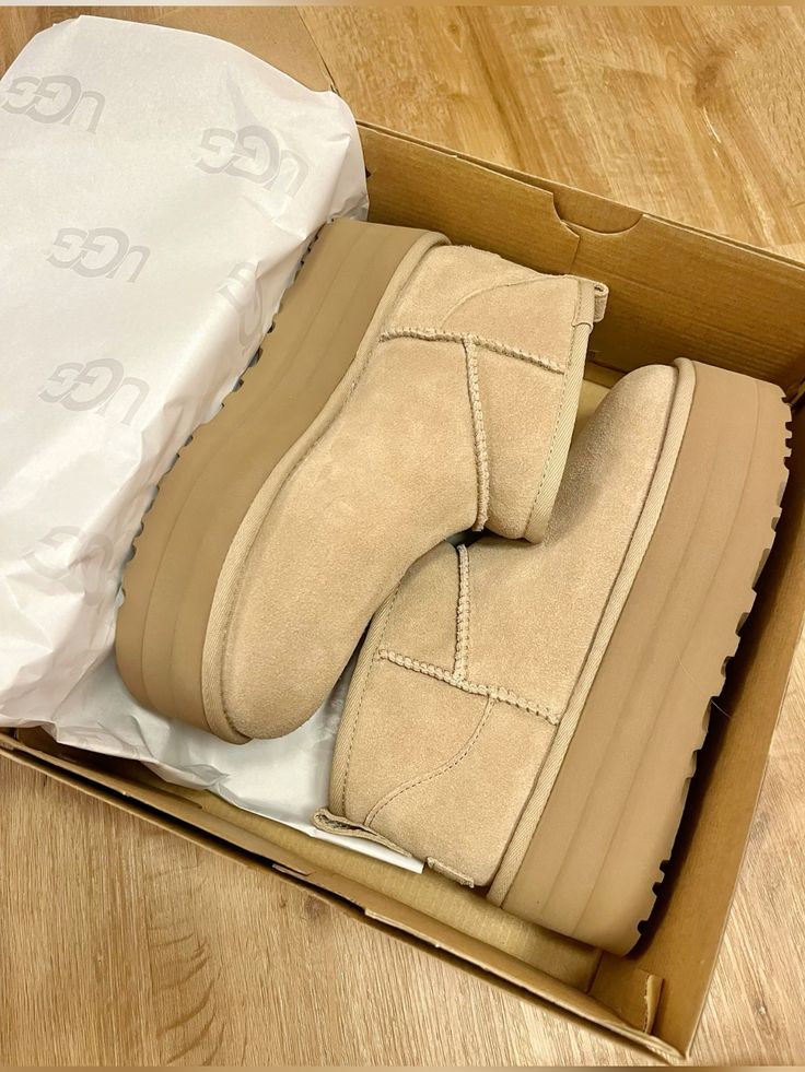 UGG Classic Ultra Mini Platform Boot Sand