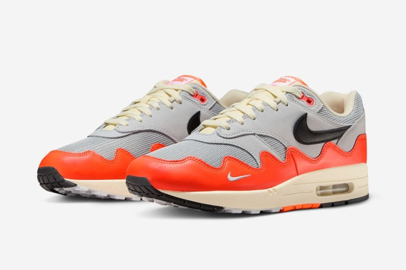 Nike Air Max 1 Patta Waves Hyper Crimson Pure Platinum