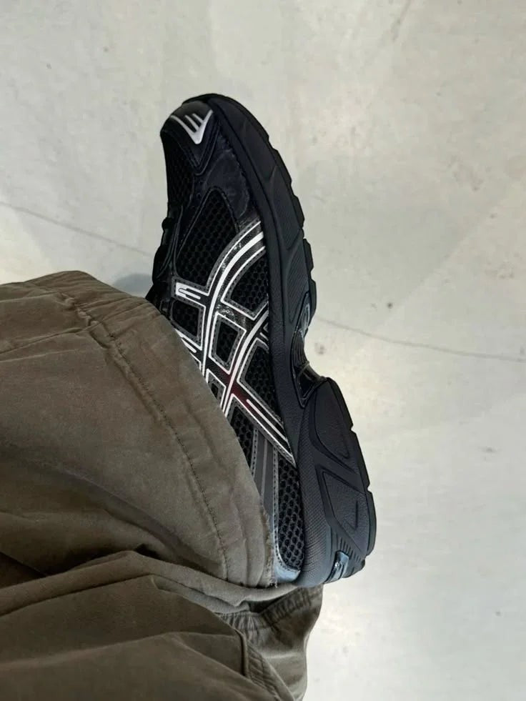 ASICS Gel-1130 Black Pure Silver - 6