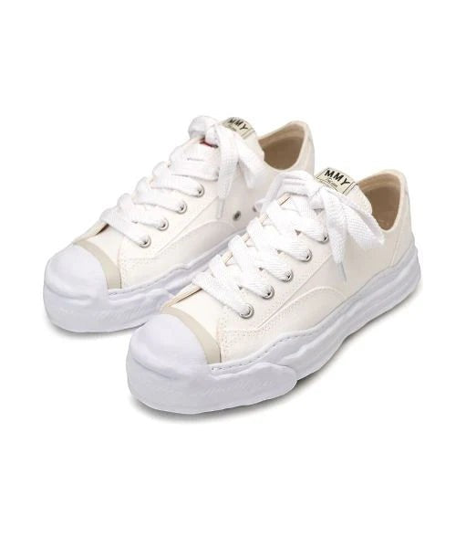 Maison Mihara Yasuhiro Hank OG Sole Canvas Low White - 4