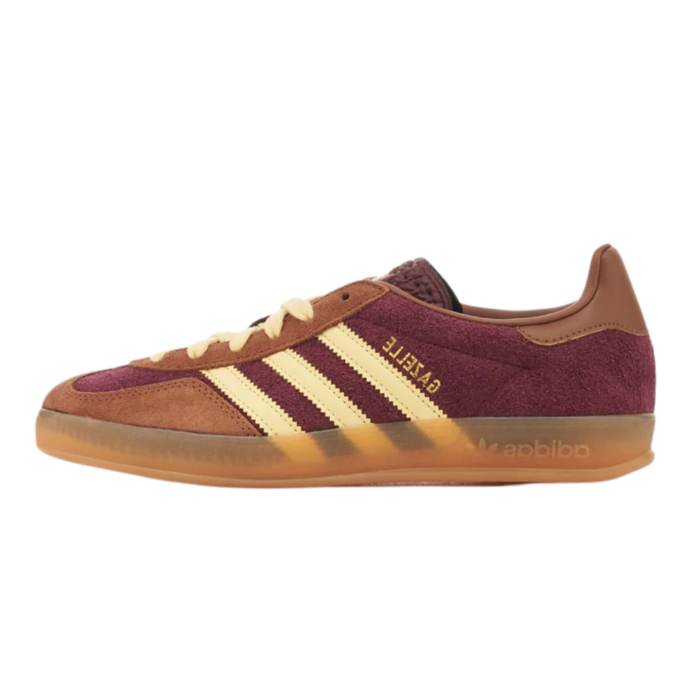 adidas Gazelle Indoor Maroon Almost Yellow