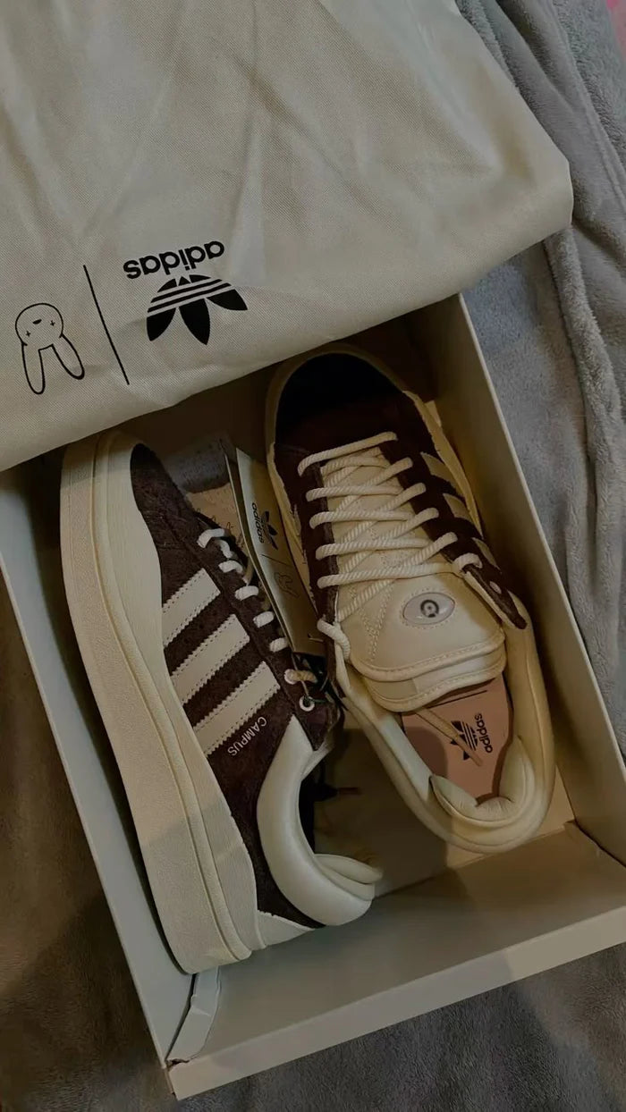 Adidas Campus Deep Brown Chalk Bad Bunny - 8