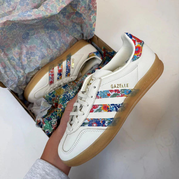 Adidas Gazelle Indoor Floral Embroidery Stripes