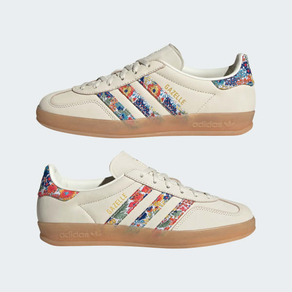 Adidas Gazelle Indoor Floral Embroidery Stripes
