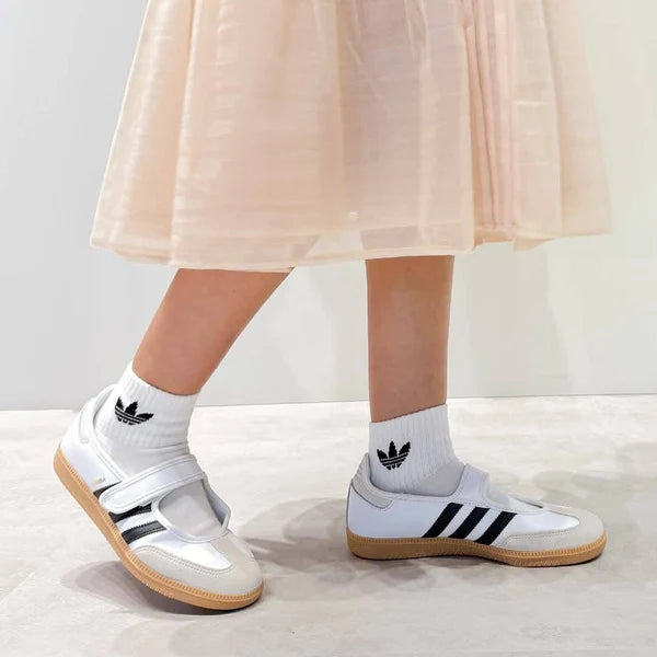 adidas Samba Jane White Black Gum (Women's) - 2