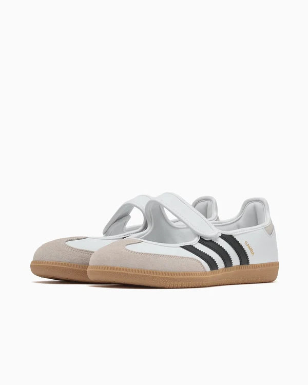 adidas Samba Jane White Black Gum (Women's) - 3