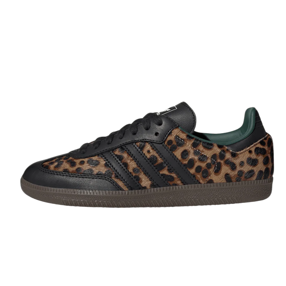 Adidas Samba OG Black Green Leopard - 1