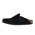 Birkenstock Boston Soft Footbed Suede Black Birkenstock