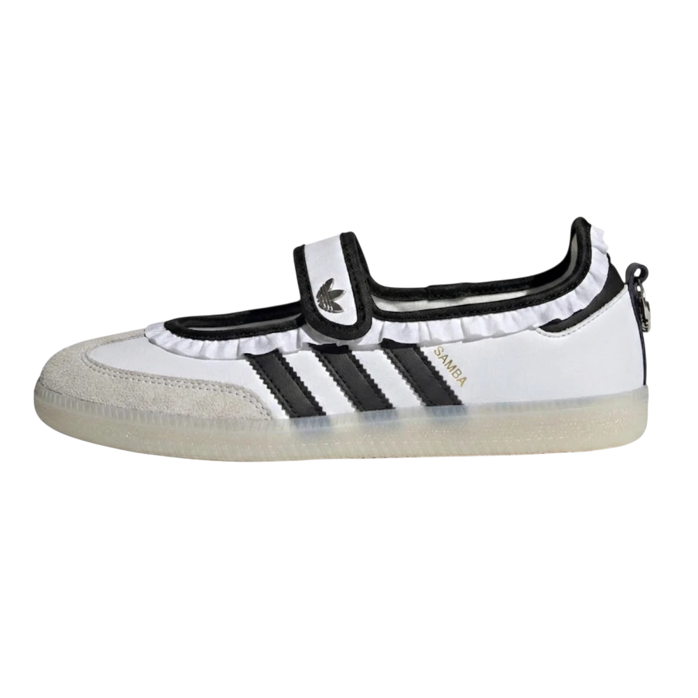 adidas Samba Jane Ruffle Pack White Black (Women's)