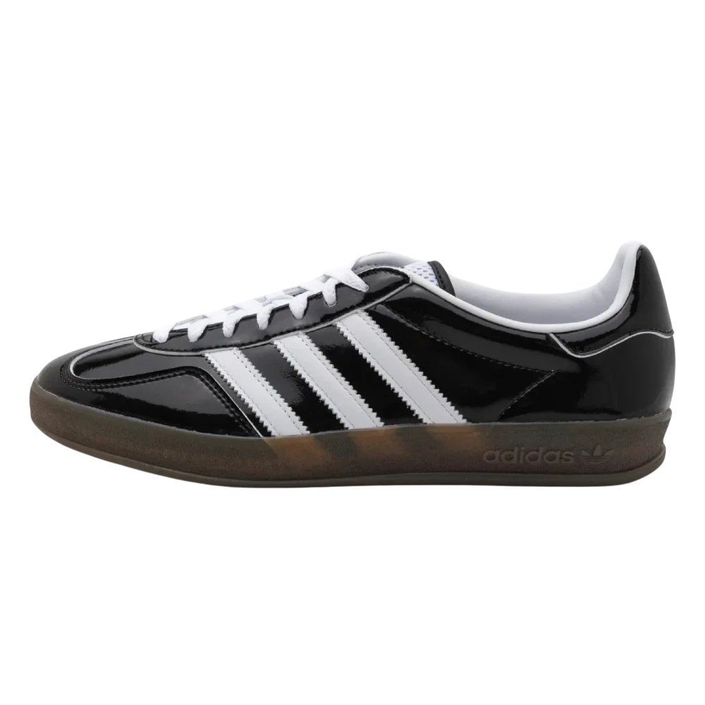 adidas Gazelle Indoor Core Black Patent Leather