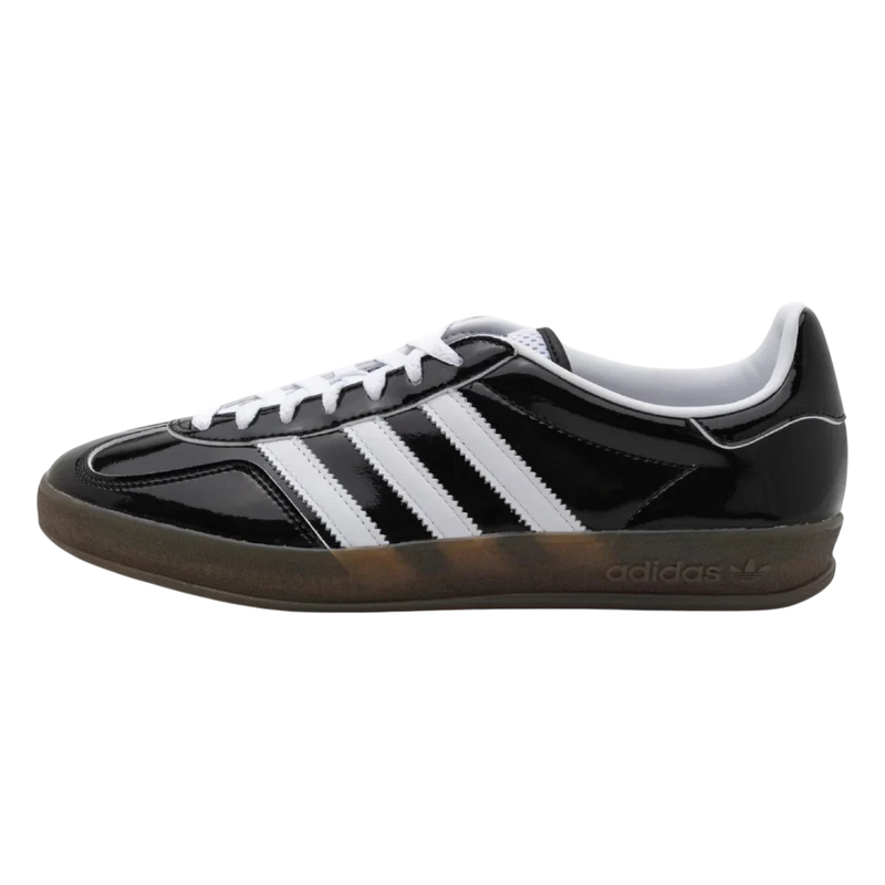 adidas Gazelle Indoor Core Black Patent Leather