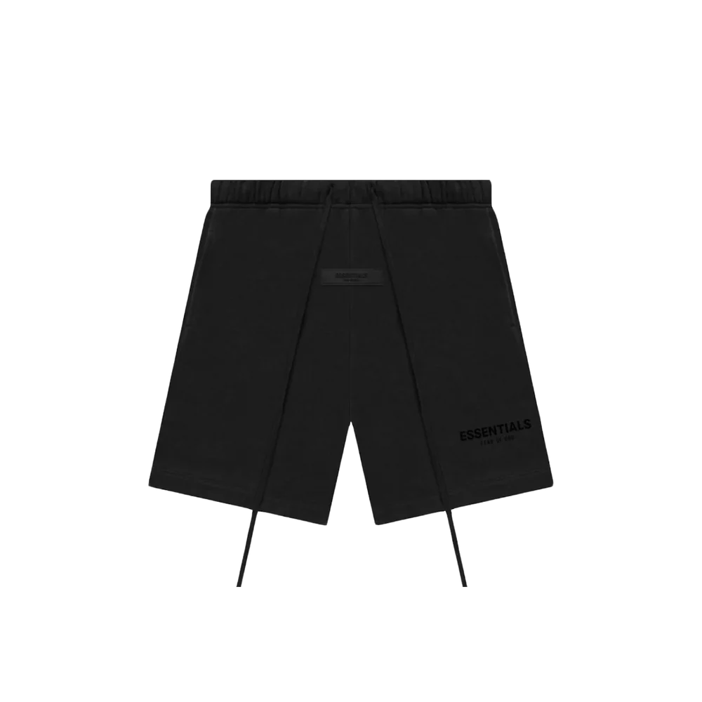 Fear of God Essentials Shorts Black Stretch Limo - 1