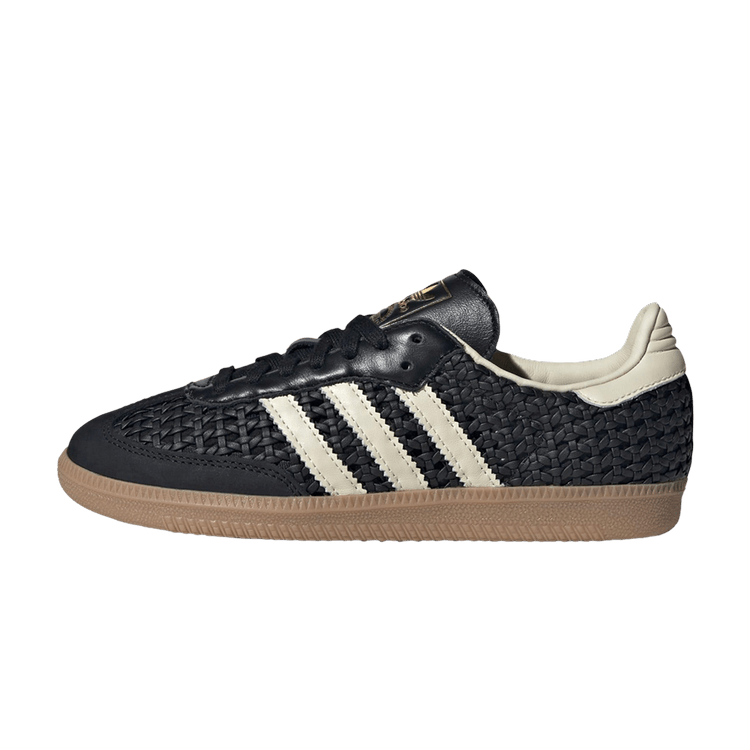 adidas Samba OG Basketweave Black Cream White - 1