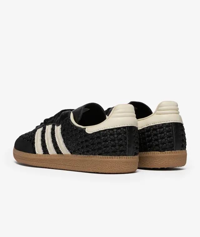 adidas Samba OG Basketweave Black Cream White