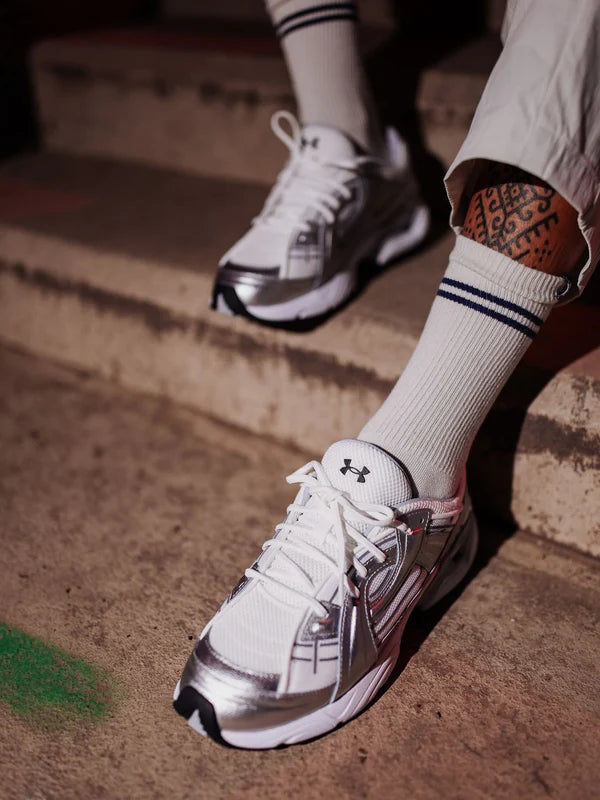 Under Armour UA Sola White Metallic Silver - 3