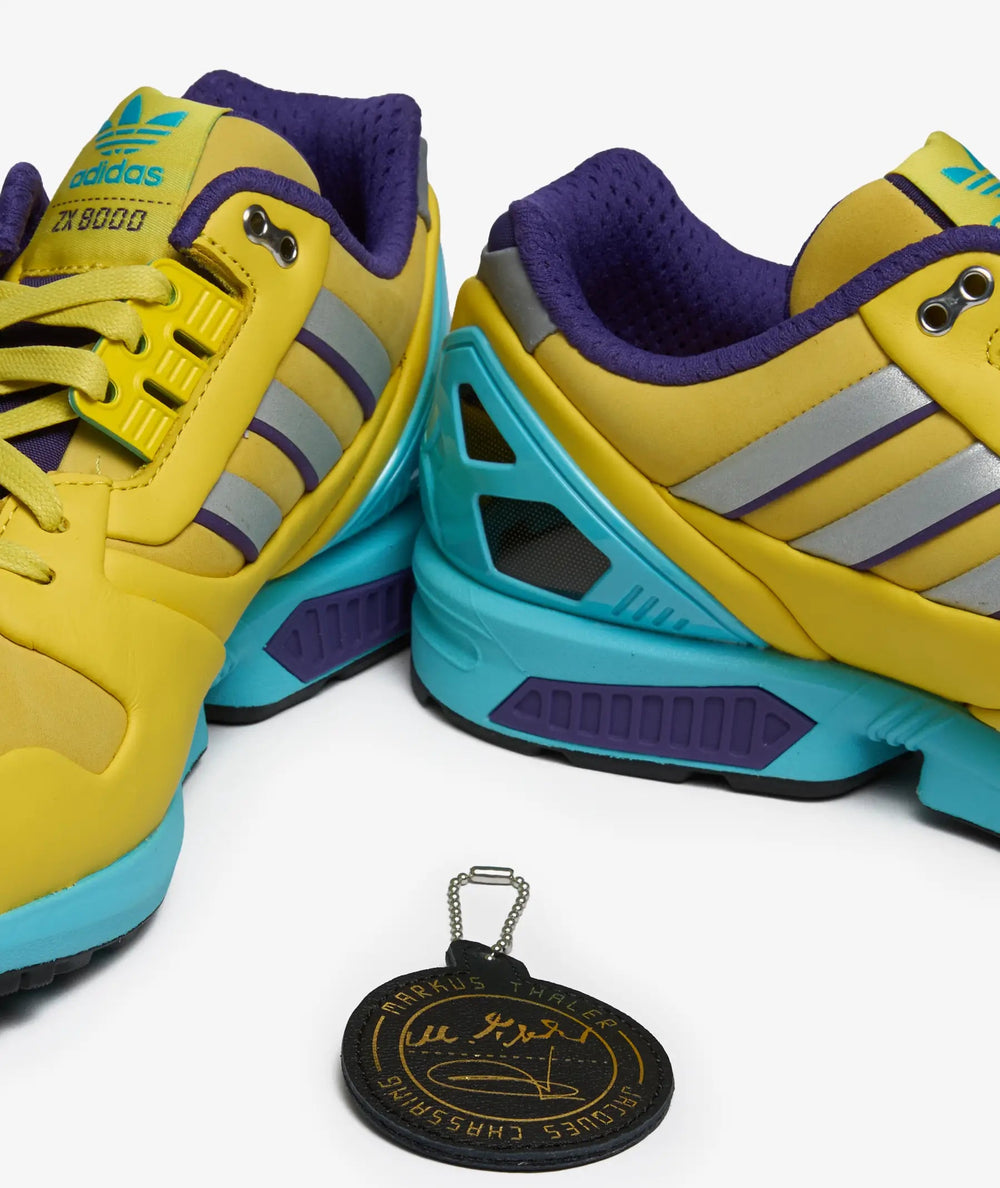 adidas ZX 8000 Consortium Yellow Blue Glow