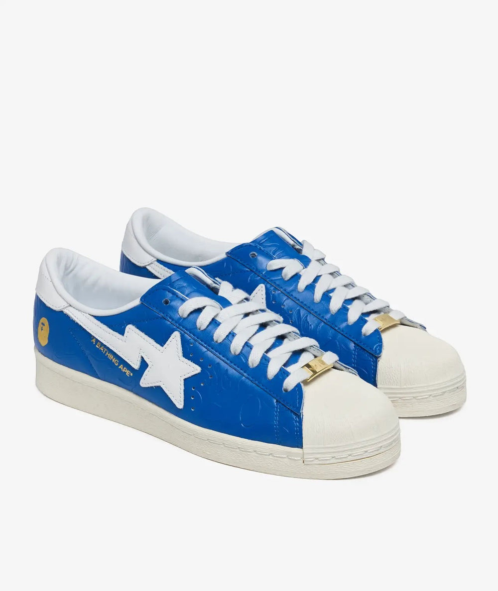 adidas Superstar Vintage Bape Blue White