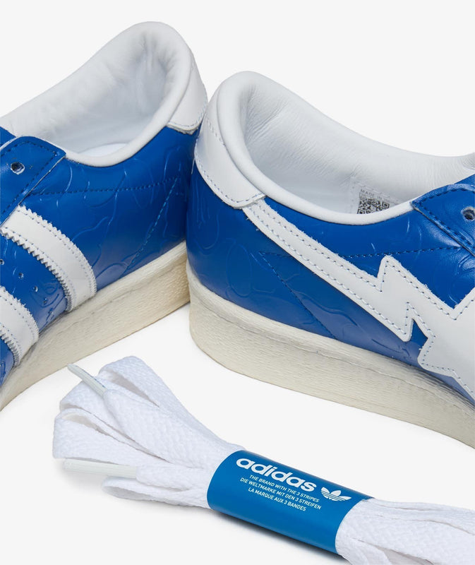 adidas Superstar Vintage Bape Blue White