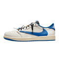 Jordan 1 Retro Low OG SP Fragment x Travis Scott Sail Military Blue Jordan