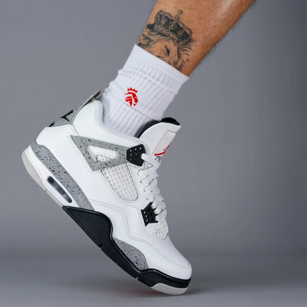 Air Jordan 4 Retro White Cement - 2