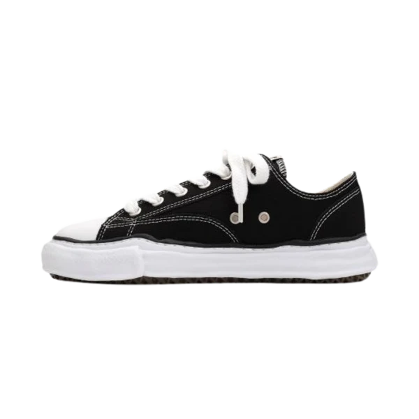 Maison Mihara Yasuhiro Peterson OG Sole Canvas Low Black - 2