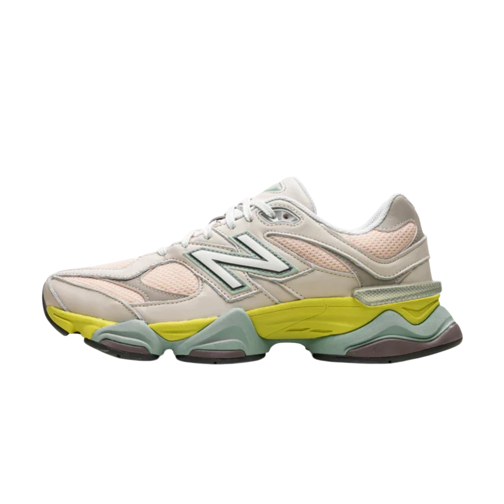 New Balance 9060 Moonbeam Vintage Rose Lime - 1