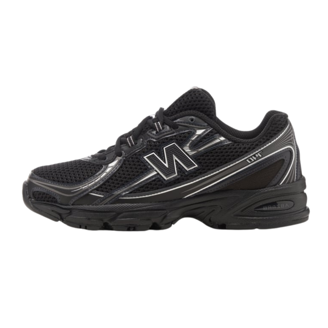 New Balance 740v2 Black Grey Silver - 1