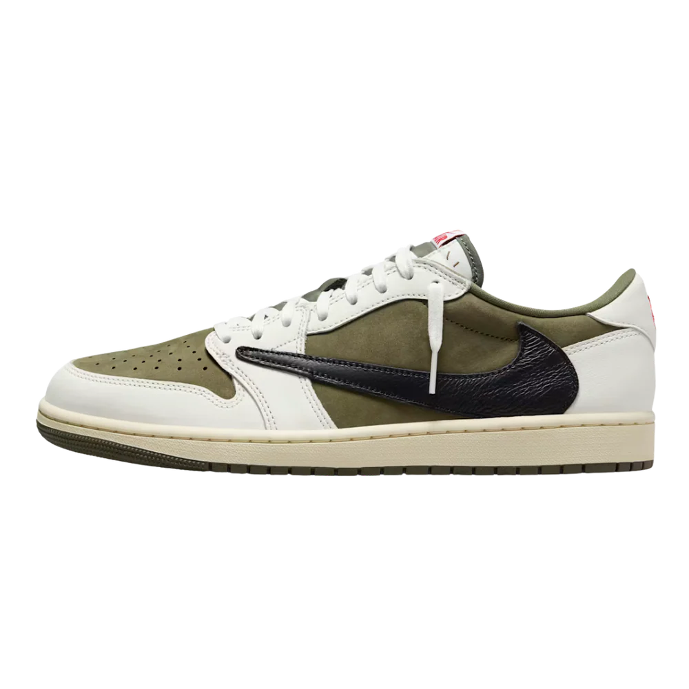 Nike Air Jordan 1 Low Travis Scott Medium Olive - 1