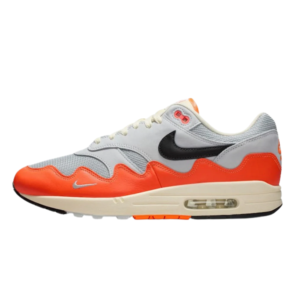 Nike Air Max 1 Patta Waves Hyper Crimson Pure Platinum - 1